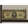 1934 US $100 FRN, GREEN SEAL