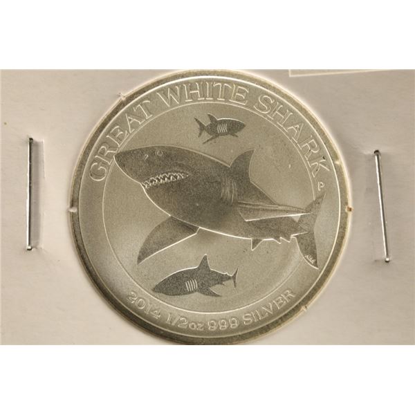 1/2 OZ. .999 FINE SILVER 2014 AUSTRALIA 50 CENT