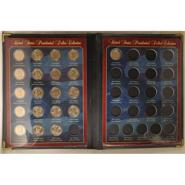 PRESIDENTIAL $1 COLLECTION SET: HAS 20-$1'S IN