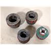 Image 2 : LOT DE 4 TÊTES DE FILETAGE ASST RIDGID