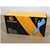 Image 1 : BTE DE 100 GANTS NON POUDRÉ EN NITRILE -XS