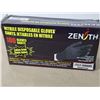 Image 1 : BTE DE 100 GANTS JETABLE EN NITRILE ZENITH -SM