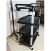 Image 2 : CHARIOT MOBILE 4-TABLETTES 35"x20"x48"