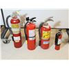 Image 1 : LOT DE 4 EXTINCTEURS ASST
