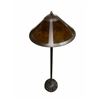 Image 2 : Art & Craft Style Copper Mica Collection Floor Lamp - 18 x 57.5" - Retail $2000