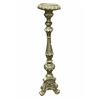 Image 1 : Resin Rococo-style Candlestick Holder Piedestal - 7.3 x 37.79"