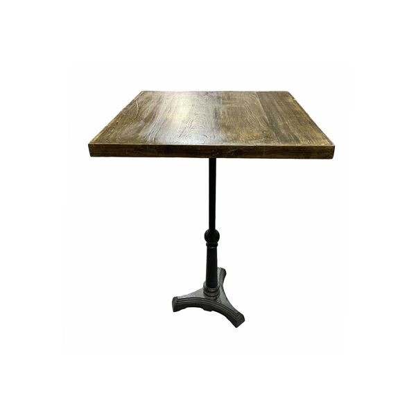 Bistro Square Wooden Restaurant Table - 28 x 41"