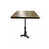 Image 1 : Bistro Square Wooden Restaurant Table - 28 x 41"