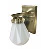 Image 2 : French Art Deco Sconce - 5 x 9 x 6.75" - Retail $865
