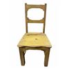 Image 1 : Farmhouse Rustic Handcrafted Chair - 20 x 40.35 x 19" - Retail $1650
