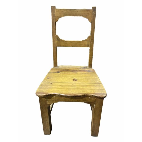 Farmhouse Rustic Handcrafted Chair - 20 x 40.35 x 19" - Retail $1650