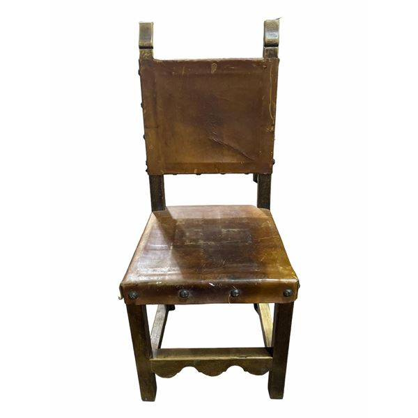 Spanish Colonial Style Chair - 16.35 x 40.35 x 19.25" - Retail $1330