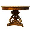 Image 2 : Maitland Smith Mahogany Center Hall Table - 40 x 30" - Retail $1600