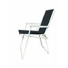 Image 3 : 2 Black Foldout Chairs - 20.75 x 30.5 x 18.5"
