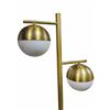 Image 2 : Modern Golden Floor Lamp - 19.25 x 65.5 x 10.75"