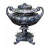Image 2 : Antique cast iron Samovar  - 15.5 x 15.75 x 15.75"