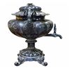 Image 3 : Antique cast iron Samovar  - 15.5 x 15.75 x 15.75"