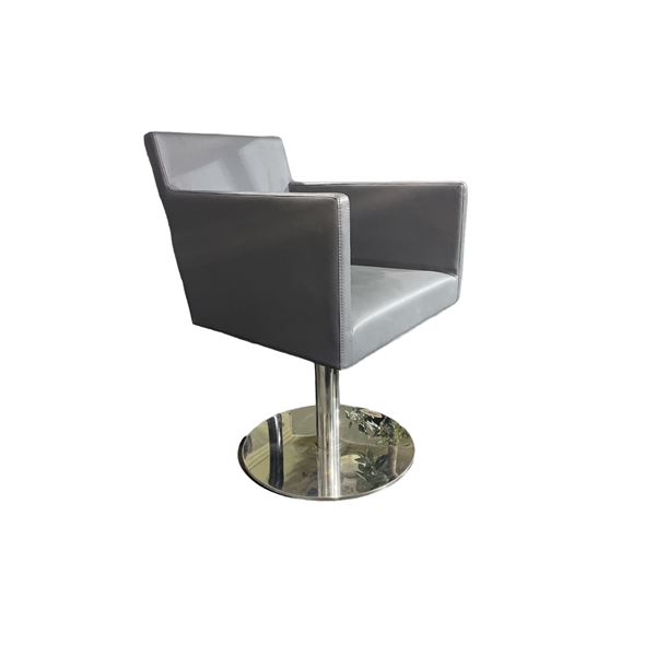 Gray Swivel Chair - 22.25 x 31 x 22Ä‚“ - Retail $905