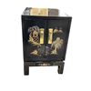 Image 1 : Small Black Lacquer Dresser - 14 x 20.75 x 20