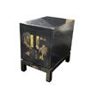 Image 2 : Small Black Lacquer Dresser - 14 x 20.75 x 20