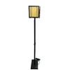 Image 3 : Modern Floor Lamp - 18 x 62.25 x 9" - Retail $530