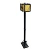 Image 2 : Modern Floor Lamp - 18 x 62.25 x 9" - Retail $530