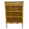 Image 1 : Old Wooden Dresser (Missing Knobs) - 32 x 48.25 x 20"