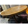 Image 1 : Oval Decorative Coffee Table - 36x46x20"