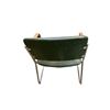 Image 2 : Vintage Green Office Chair - 22.5x20x32"