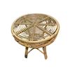 Image 1 : Wicker Table - 22.5x25"