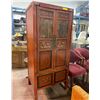 Image 2 : Antique Wooden Cabinet - 31x24x70"