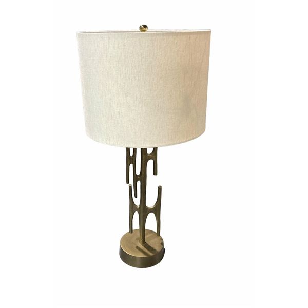 Renwil Valour Antique Brass Table Lamp - 13 x 26.75
