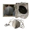 Image 2 : "Upload" TV Show - Group of 3 Accessories includes 2 MAM Grey Masks & Transparent Plastic Glasses