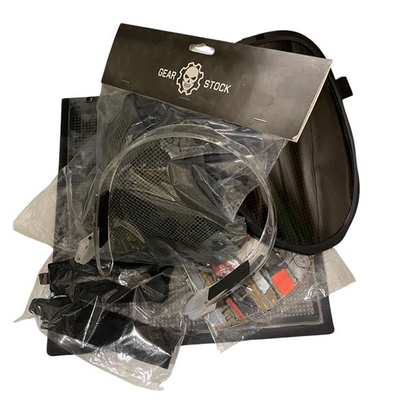 "Upload" TV Show - Group of assorted accessories includes 1 LED Mask/1 New Double Band Mesh Grey Mas