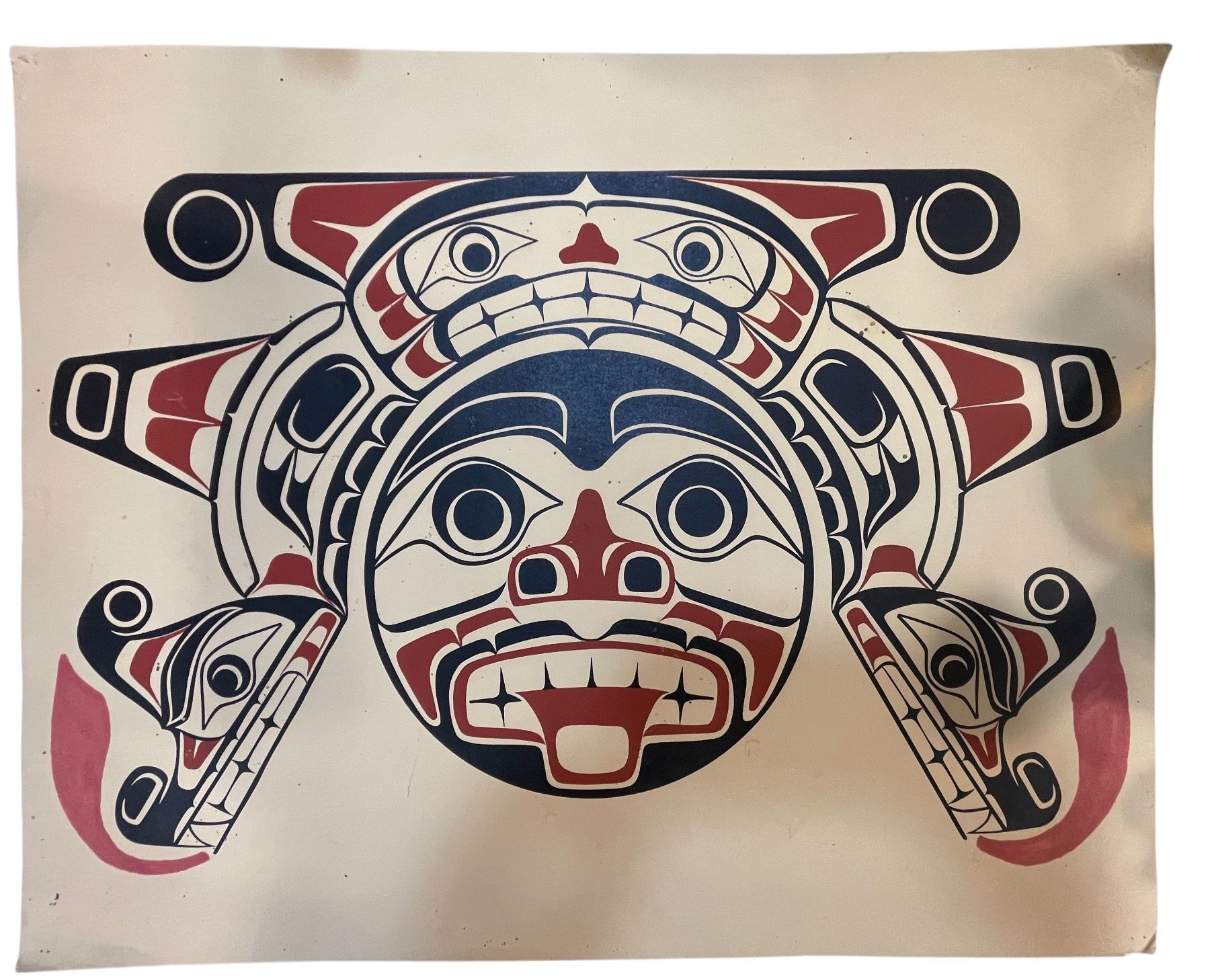 Native Art Print - approx. 9