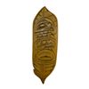Image 1 : Native Art hand engraved "Eagle Feather" Sculpture by Raymond Alexander - approx. 5 1/2" x 15"