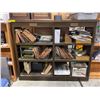 Image 2 : "Superman & Lois" - Vintage Office Cabinet w/ Contents- approx.5ft L x 4ft D x 19" h