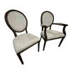 Image 3 : LIKE NEW Restoration Hardware - St. James  Dining table w/ 8 dining chairs - Retails: $14000