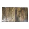 Image 3 : rolling railroad cart coffee table (approx 50 x 28 x 18in H)