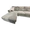 Image 2 : Ashley furniture 4 pc large sectional sofa (some spots) approx 8ft 1/4 x 11 1/2 ft W
