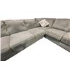 Image 3 : Ashley furniture 4 pc large sectional sofa (some spots) approx 8ft 1/4 x 11 1/2 ft W