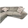 Image 4 : Ashley furniture 4 pc large sectional sofa (some spots) approx 8ft 1/4 x 11 1/2 ft W