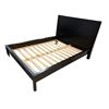 Image 1 : Queen sized bed frame w/ headboard