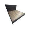 Image 1 : Restoration Hardwood St. James - Solid Wood King sized bed frame w/storage - Retails: $5,195.00