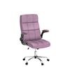 Image 1 : KCREAM purple Office Chair Fabric Velvet Computer Desk Chair - retails for $1000