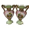 Image 2 : Group of Assorted Porcelain & Glass Decorative Items - Salt Shakers, Vases, Tea Pot, Etc.