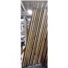 Image 3 : 10 Pce Heavy Duty Wooden Folding Tables