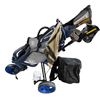 Image 1 : Golf Bag Rolling Cart w/Set of Golf Clubs & Balls