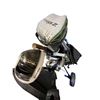 Image 2 : Golf Bag Rolling Cart w/Set of Golf Clubs & Balls