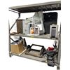 Image 1 : 2 Shelves w/Misc - MacBook Air & Apple Watch Boxes, Sony Speaker System, American Tourister Luggage,